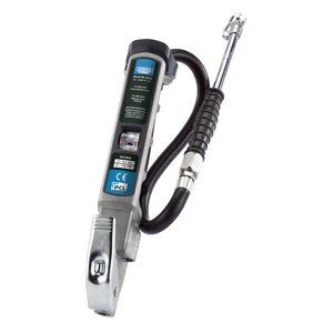 Draper AIR LINE GAUGE TWIN CONNECTOR 16234 Hi-Flo Air Line Inflator with Twin Open Ended Connector