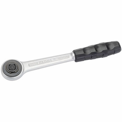 00137 Elora Elora Push Through Reversible Ratchet, 3/8 Sq. Dr., 200mm 870-1ZI Socket 3/8 Socket Ratchet Professional Trade DIY Workshop Garage Use
