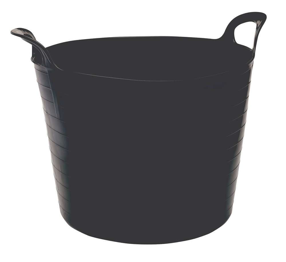 Draper 42L FLEXI.BUCKET-BLACK 43475 43475 Multi-Purpose Flexible Bucket, 42L Capacity, Black
