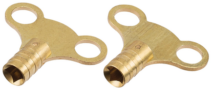 Draper BRASS RADIATOR KEYS 43799 Brass Radiator Key