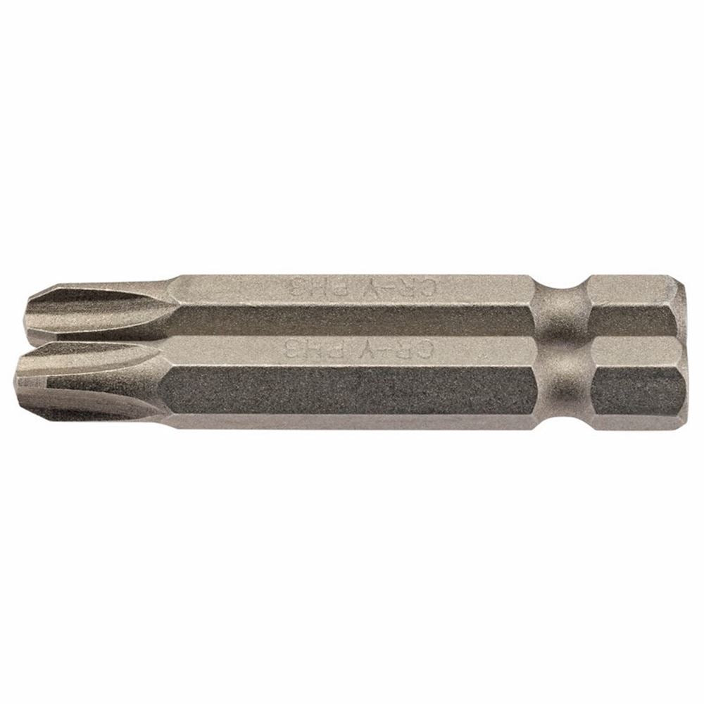 Draper 2PC 50MM NO3 C.SLOT S/D BIT 64241 1/4" Hex. Cross Slot E Shank Insert Bits