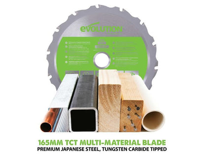 EVL F165CCSL Multi-Material Circular Saw 1200W 240V