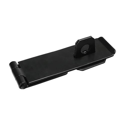 TIMCO Safety Hasp-Staple BLK 6" Black Pack 1