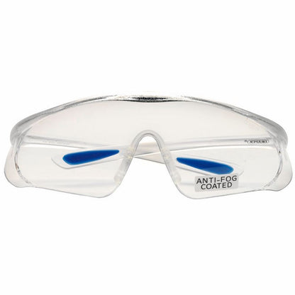 Draper CLEAR SAFETY SPECS SINGLE LENS 02931 Clear Anti-Mist Glasses