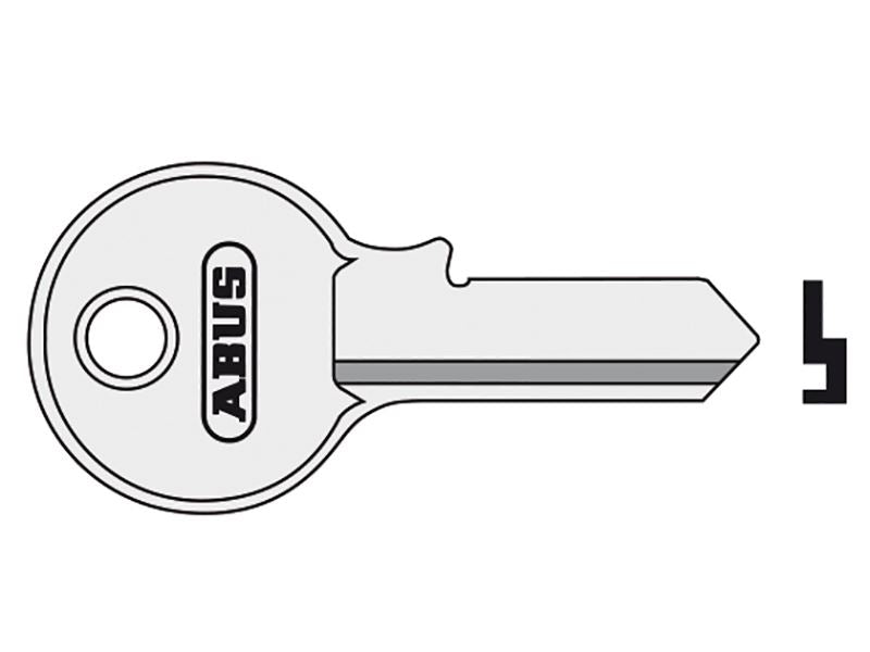 ABUS 02882 55/40 40mm Key Blank