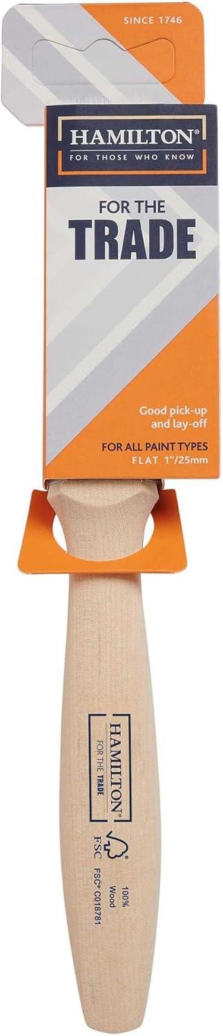 For The Trade 1" Fine Tip Flat Brush | Decorating Tools, Paint Brushes, Rollers & Accessories