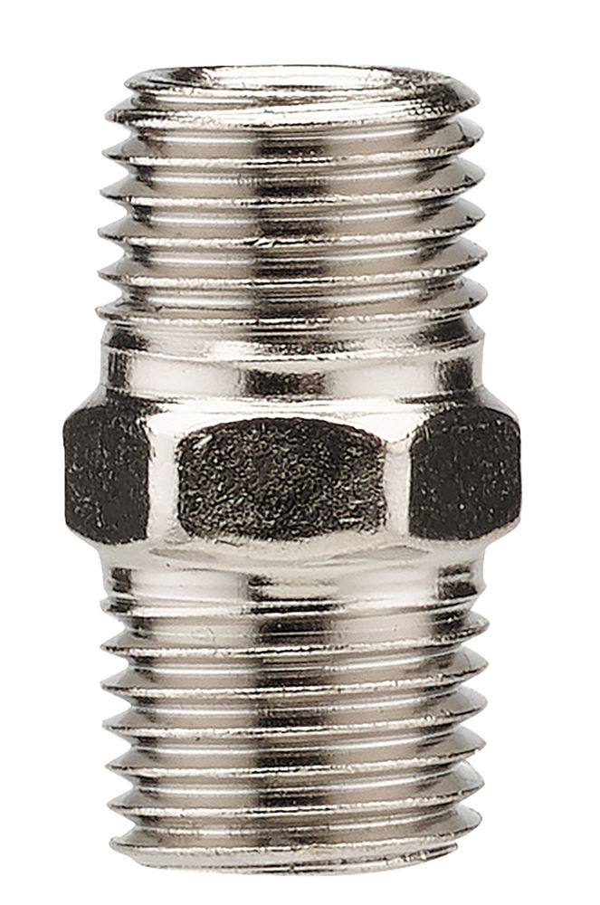 70859 Draper 1/4 Male Double Union EAC Air Fittings 26mm Professional Trade DIY Workshop Garage Use