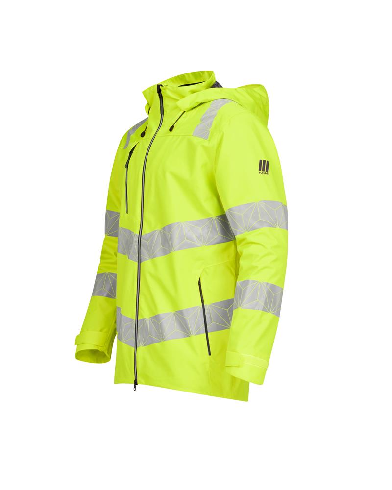 Pulsar RCT800 React GRS Waterproof Shell Jacket Hi Vis Workwear EN ISO 20471 Class 3