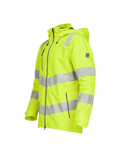 Pulsar RCT800 React GRS Waterproof Shell Jacket Hi Vis Workwear EN ISO 20471 Class 3