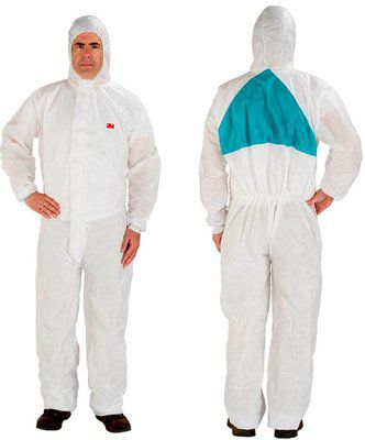 3M 4520 PROTECTIVE DISPOSABLE COVERALL WHITE XXXL