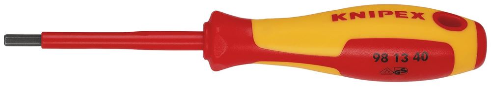 Draper 4MM HEX SCREWDRIVER 18776 18776 VDE Insulated Hexagon Screwdrivers
