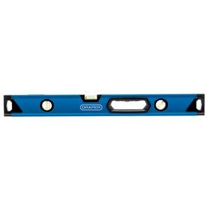 Draper 600MM ALU BOX LEVEL+SIDE VIEW 75102 75102 Box Section Levels with Side View Vial