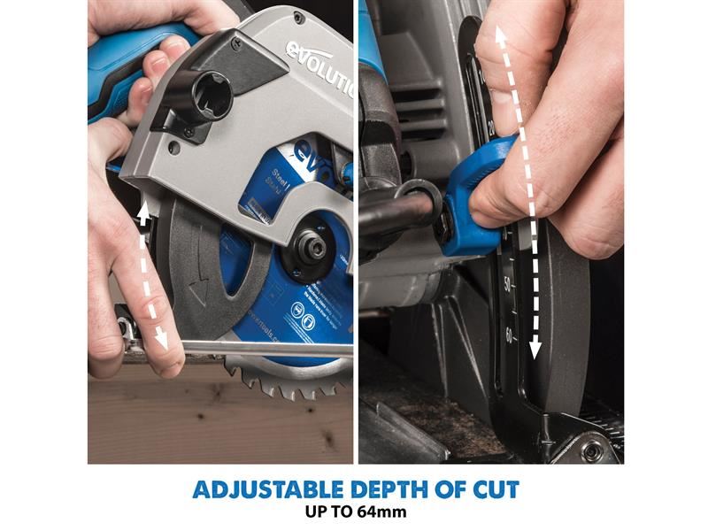 EVL S185CCSL Industrial Circular Saw 1600W 110V