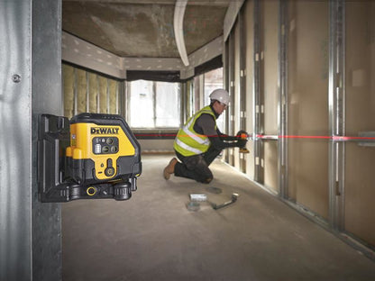 DeWalt Power Tools DCLE14201RB USB-C Rechargeable Cross Line Red Beam Laser