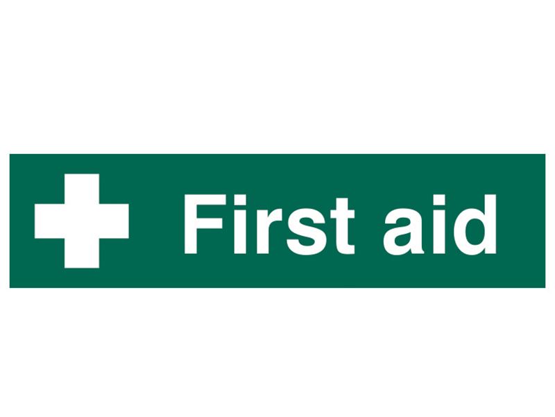 Scan SCA5212 First Aid - PVC 200 x 50mm |