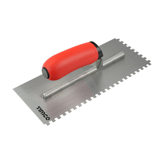 TIMCO Adhesive Trowel - Square Notch 6mm Pack 1