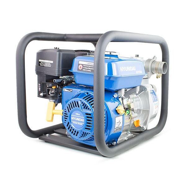 Hyundai HY50 Petrol Water Pump 163cc 2in 50mm Clean Water 466L/min 32m Head 5.5hp Professional Transfer Pump Drainage Pump Drainage Transfer Pump