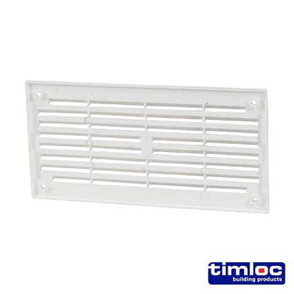 TIMCO Louvre Mini Vent White 165 x 89 White Pack 1