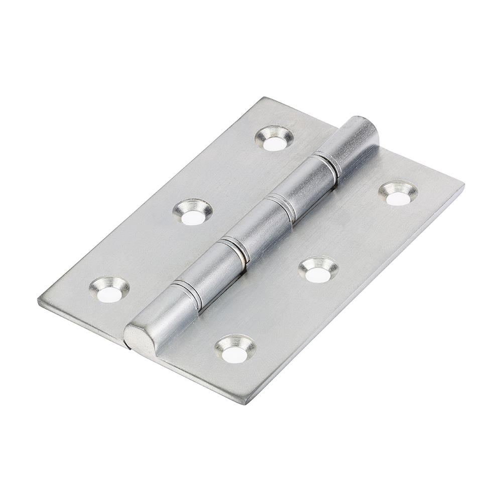 TIMCO Double Steel Washered Hinge SC 76 x 50 Red Pack 2