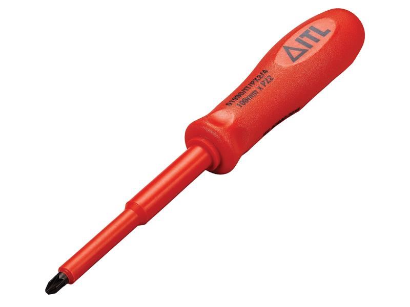 ITLInsulated UKC-01990 Insulated Screwdriver Pozi No.2 x 100mm (4in)