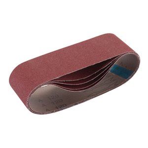 Draper DETAIL SANDING SHEET 120G 9241 09241 Cloth Sanding Belt, 75 x 533mm (Pack of 5)