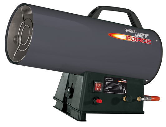 Draper PROPANE HEATER 15KW/50KBTU 47100 47100 Jet Force Propane Space Heater, 50,000 BTU/15 kW