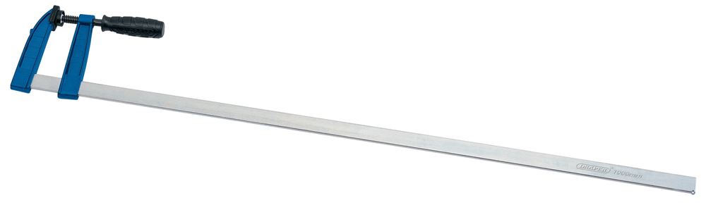 28798 Draper Quick Action Clamp, 1000mm x 120mm 728F Work Light Speed Cramps Professional Trade DIY Workshop Garage Use