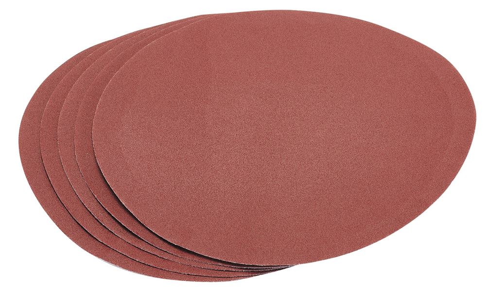Draper 222MM SANDING DISC FINE PK5 72232 Hook and Loop Aluminium Oxide Sanding Discs (230mm)
