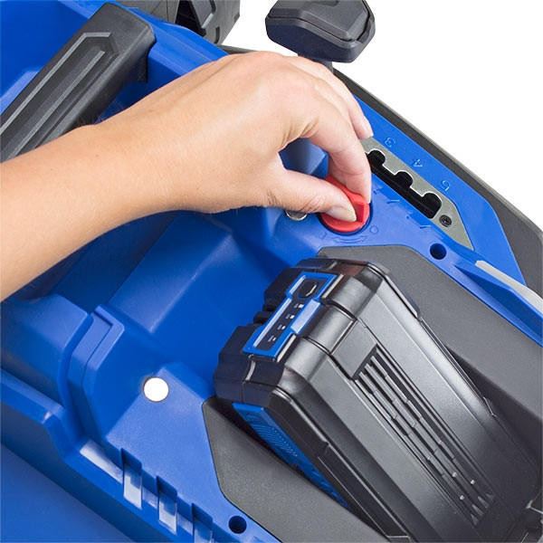 Hyundai HYM40LI380P Cordless Lawn Mower 40V 38cm Rear Roller Li-Ion Battery & Charger Garden Mower Garden Grass Cutting
