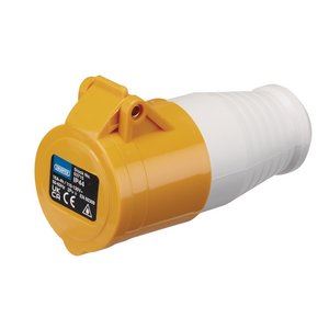 Draper 110 VOLT BS 16AMP SITE SOCKET 03715 110V Site Socket, 16A