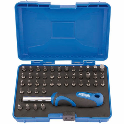 Draper 45PC SECURITY S/D & BIT SET 82399 Security Screwdriver Bit and Driver Set (45 Piece)