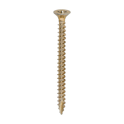 TIMCO Classic Screw PZ2 CSK ZYP 3.5 x 45 Gold Pack 200