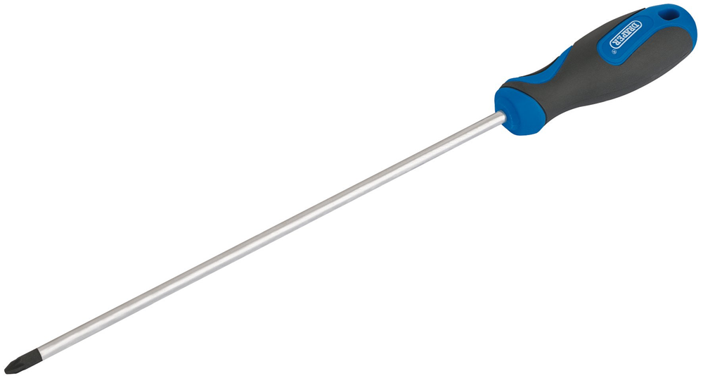 Draper NO.2 X 250MM PZ TYPE S/DRIVER 48930 Soft Grip PZ TYPE Screwdrivers