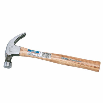 Draper CLAW HAMMER HICKORY SHAFT 450G 42496 Hickory Shaft Claw Hammers