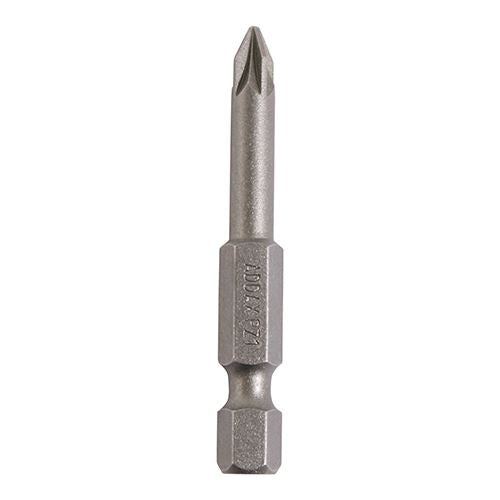 TIMCO Pozi Driver Bit - S2 Grey No.1 x 50 Grey Pack 5