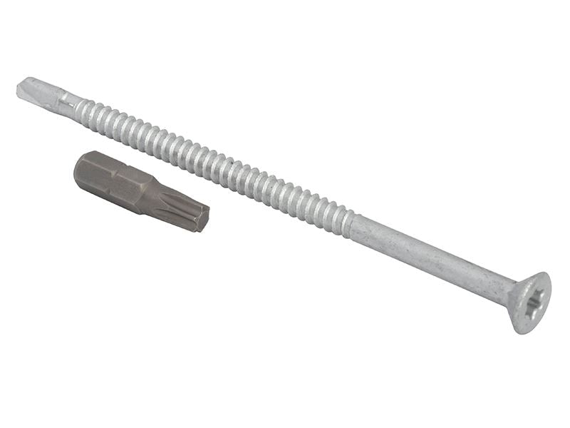 ForgeFix FORTFCL55109 TechFast Roofing Screw Timber - Steel Light Section 5.5 x 109mm Pack 50 |