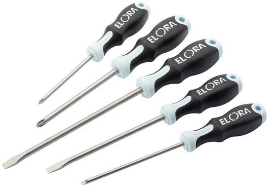 Draper 5 PIECE S/S SCREWDRIVER SET 49129 49129 Stainless Steel Engineer's Screwdriver Set (5 Piece)