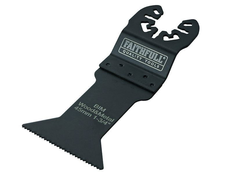 Faithfull FAIMFWM44 Bi-Metal Flush Cut Wood/Metal Blade 44mm |