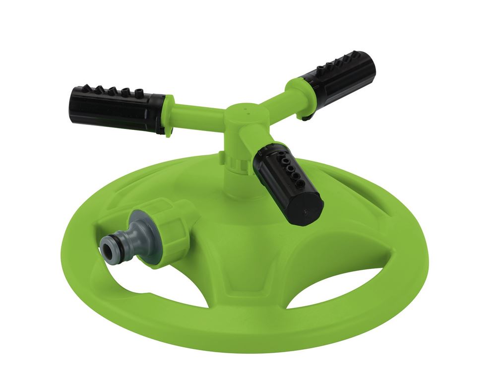 Draper 3-ARM REVOLVING SPRINKLER 09689 Adjustable Revolving 3-Arm Sprinkler