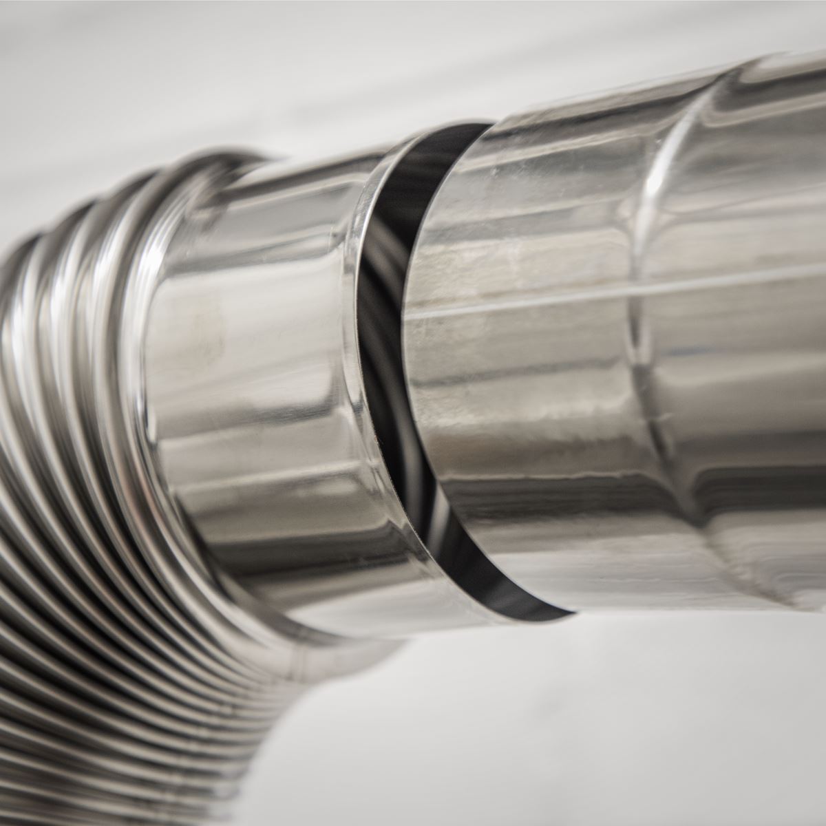Sealey IREX3 Stainless Steel Exhaust/Flue 90° Bend for IR13/IR16 100mm | 90° Bend 201 stainless steel exhaust/flue pipe.