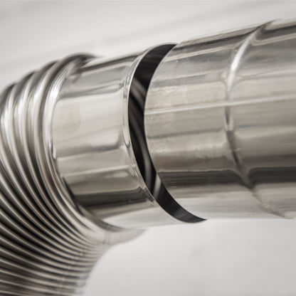 Sealey IREX3 Stainless Steel Exhaust/Flue 90° Bend for IR13/IR16 100mm | 90° Bend 201 stainless steel exhaust/flue pipe.
