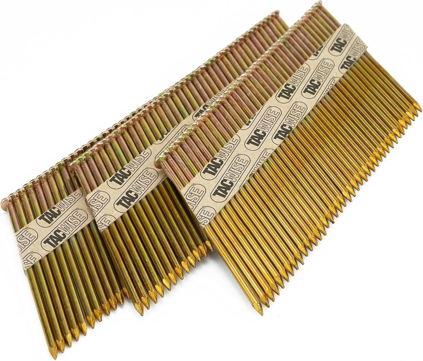 Tacwise 1122 90 mm Framing Nails Plain Shank D Head 34° Pack of 2200 for Nail Staple Guns Trade Fixing