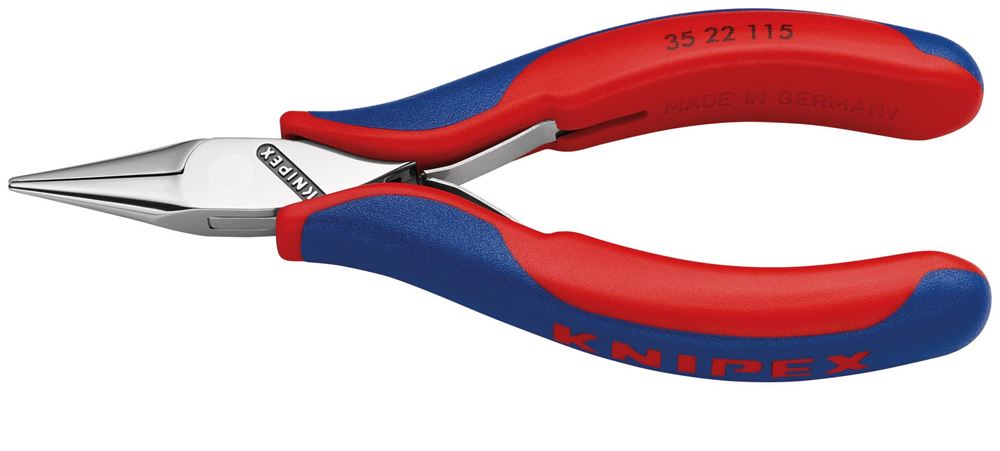 Draper SNIPE NOSE ELECTRO PLIER 115MM 27699 Electronics Flat-Round Jaw Pliers