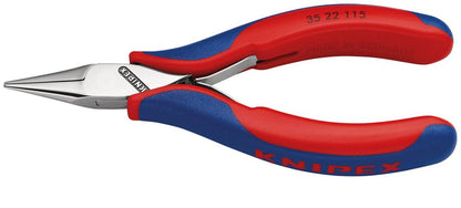 Draper SNIPE NOSE ELECTRO PLIER 115MM 27699 Electronics Flat-Round Jaw Pliers