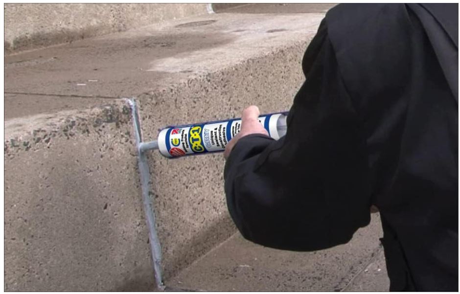 12 x CT1 Grey TRIBRID Multi-Purpose Sealant & Adhesive 290ml Flexible Odourless