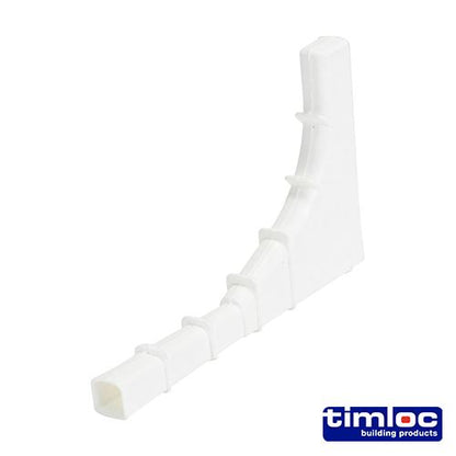 TIMCO Invisiweep White 65 x 10 x 102 White Pack 50
