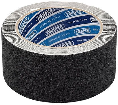 Draper SAFETY GRIP TAPE 50MM 63384 Black Safety Grip Tape Rolls