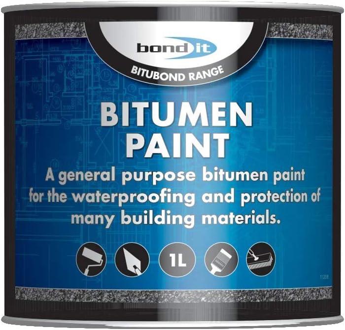 Bond It Bitumen Paint Protective Waterproof Coating Roof Fence Metal
