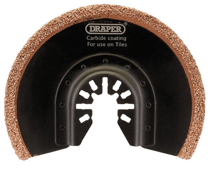 Draper OMT CARBIDE SAW BLADE - 88MM 70470 70470 Oscillating Multi-Tool Accessories