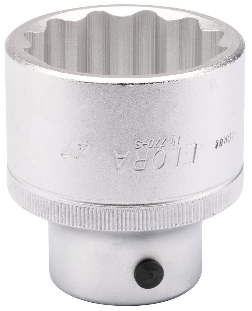Draper 47MM BI-HEX SOCKET 3/4DRIVE 00856 3/4" Sq. Dr. Metric Bi-Hexagon Sockets